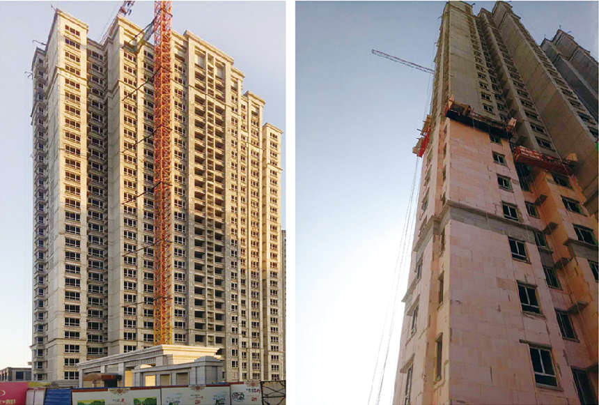 黃山盛都外墻保溫施工